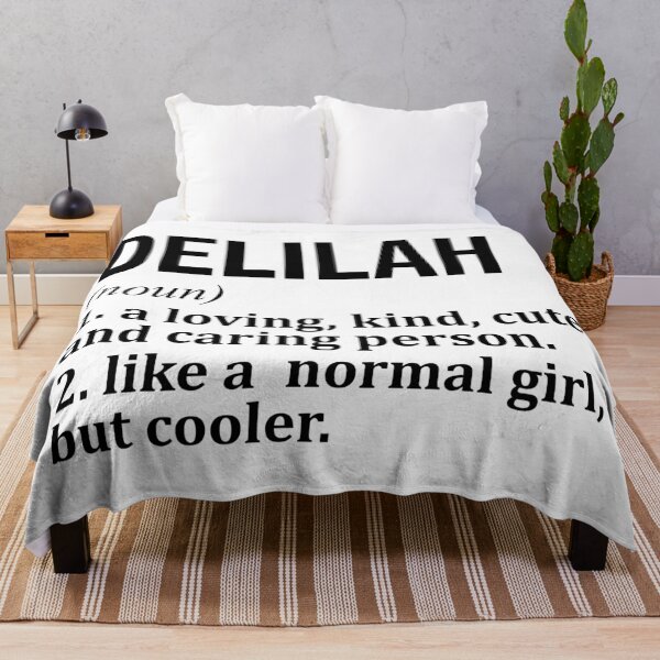 Item preview, Delilah Name Definition designed and sold by XCIV.
