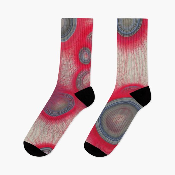 Item preview, Strong Pinkish Red Sparkly Circles designed and sold by Tactux - Digital Artist.