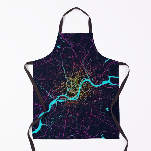 Item preview, Pyongyang City Map of North Korea - Neon designed and sold by deMAP.