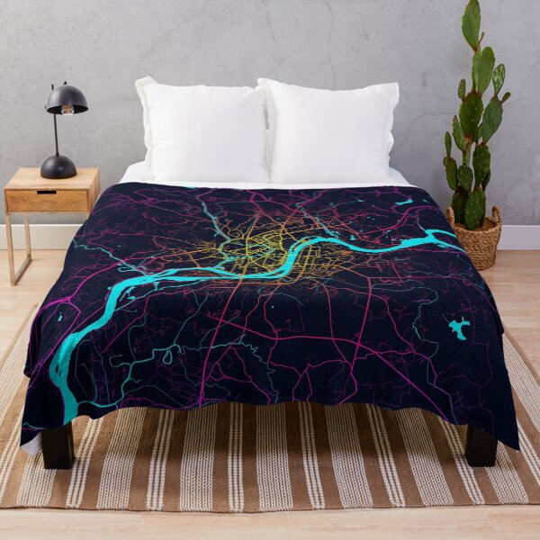 Item preview, Pyongyang City Map of North Korea - Neon designed and sold by deMAP.
