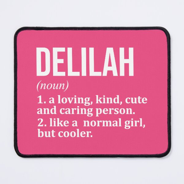 Item preview, Delilah Name Definition for Women designed and sold by XCIV.