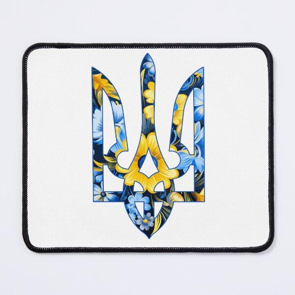 Item preview, Ukrainian Pride - The Iconic Ukrainian Coat of Arms - Trident (Tryzub) designed and sold by OptimaArt.