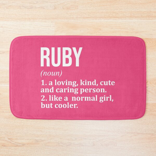 Item preview, Ruby Name Definition for Women designed and sold by XCIV.