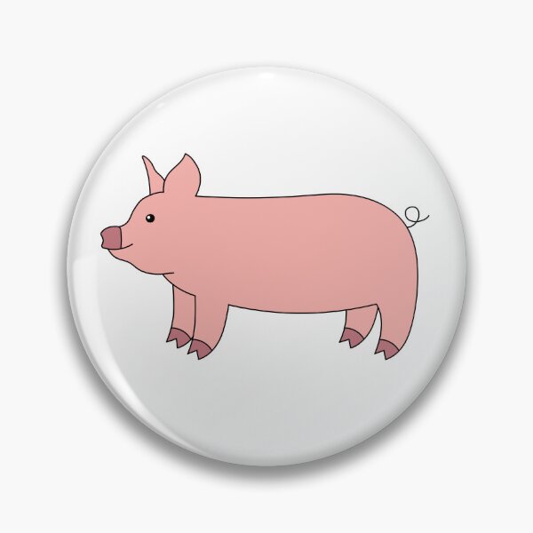 Item preview, Cute Pink Pig designed and sold by JefimijaT.