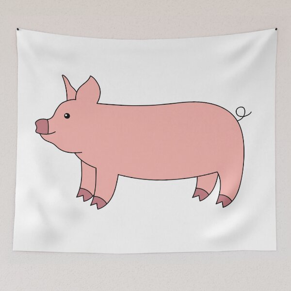 Item preview, Cute Pink Pig designed and sold by JefimijaT.