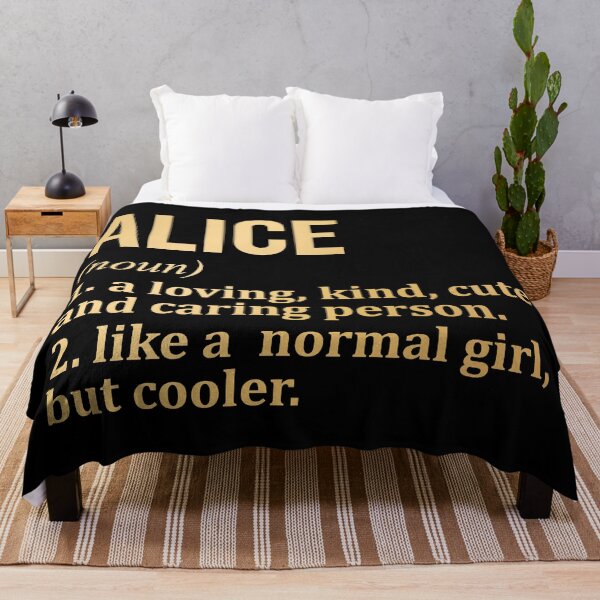 Item preview, Alice Name Definition in Gold designed and sold by XCIV.