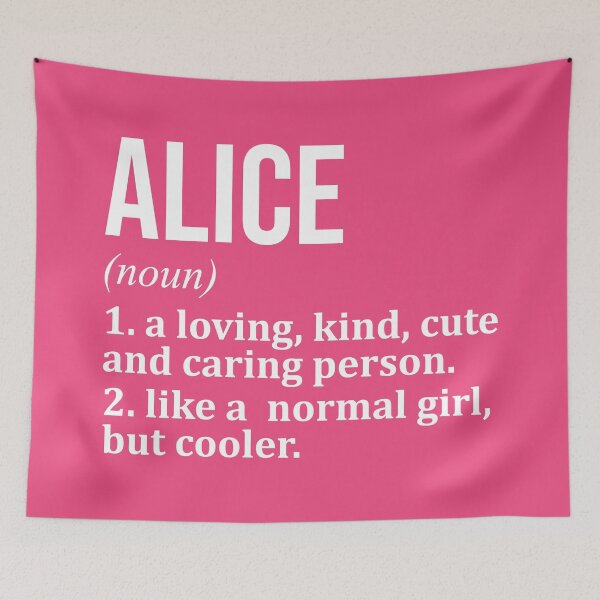 Item preview, Alice Name Definition for Women designed and sold by XCIV.