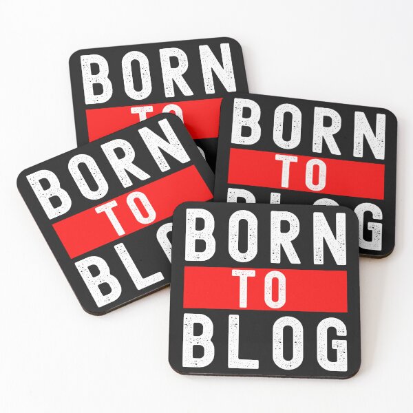 Item preview, Born to Blog Classic T-Shirt designed and sold by padeddesignart.
