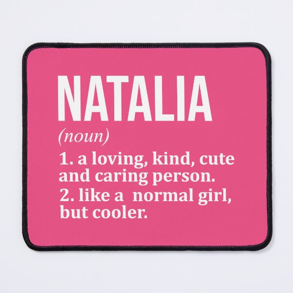 Item preview, Natalia Name Definition for Women designed and sold by XCIV.