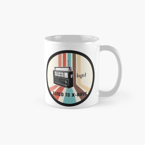 Item preview,  Radiologist tuned to X-rays 70s Retro Stripes designed and sold by Teedose.