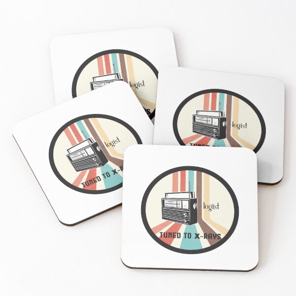 Item preview,  Radiologist tuned to X-rays 70s Retro Stripes designed and sold by Teedose.