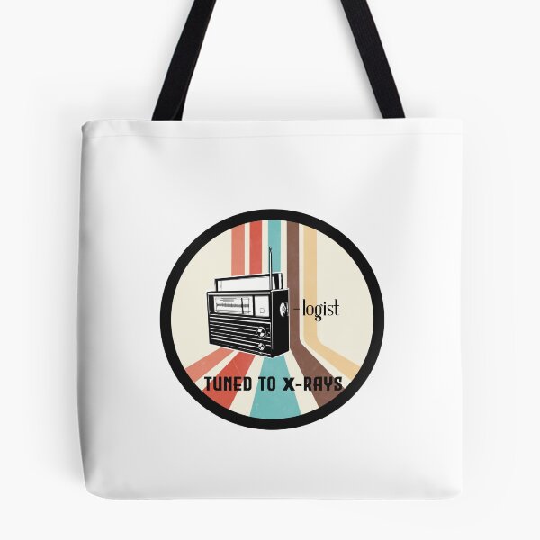Item preview,  Radiologist tuned to X-rays 70s Retro Stripes designed and sold by Teedose.