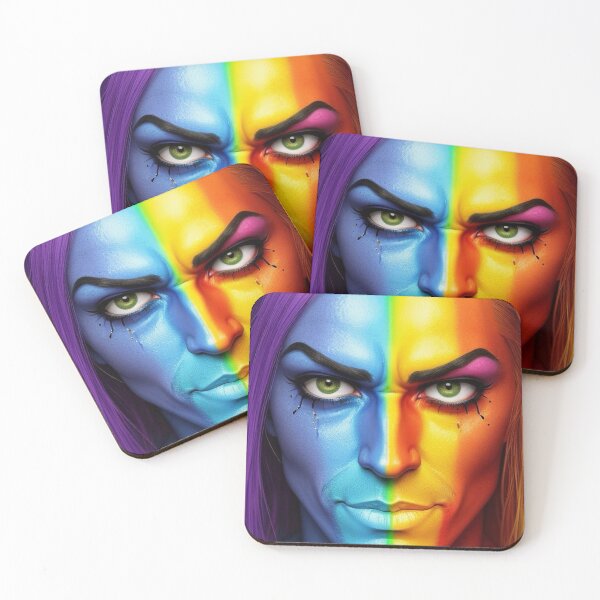 Item preview, Rainbow Girl : Intense Stare designed and sold by Z0Ne.