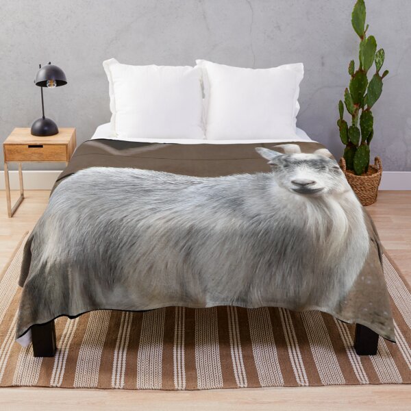 Item preview, White goat designed and sold by animal-animal.