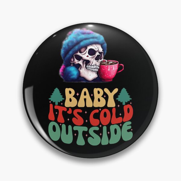 Item preview, Baby Its Cold Outside Skeleton   designed and sold by WoodburyLake.