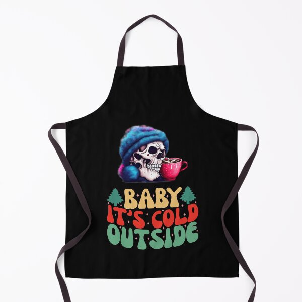 Item preview, Baby Its Cold Outside Skeleton   designed and sold by WoodburyLake.