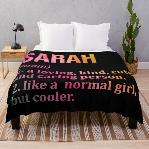 Item preview, Sarah Name Definition in Watercolor designed and sold by XCIV.