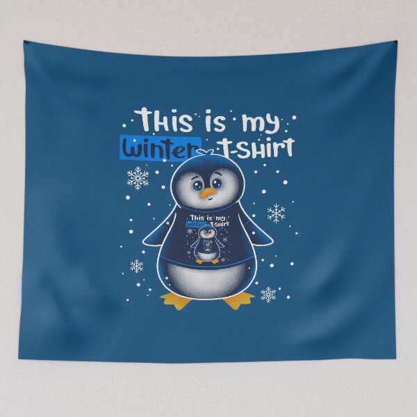 Item preview, Winter Tee designed and sold by Getsousa.