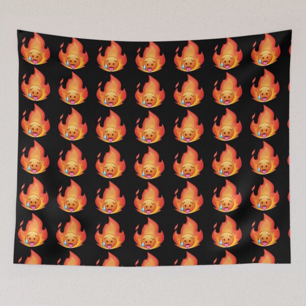 Item preview, Hot fire emoji designed and sold by SatuStudio.