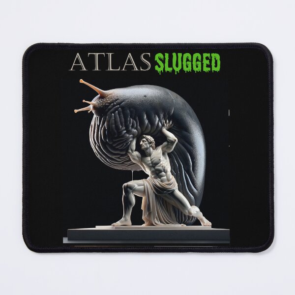 Item preview, Atlas Slugged 2 - Greek God Gets Slimed designed and sold by Matthew Kinnersly.