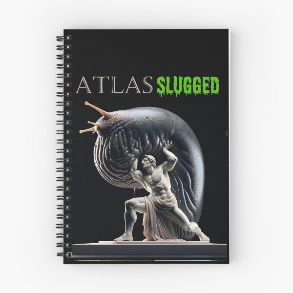 Item preview, Atlas Slugged 2 - Greek God Gets Slimed designed and sold by Matthew Kinnersly.