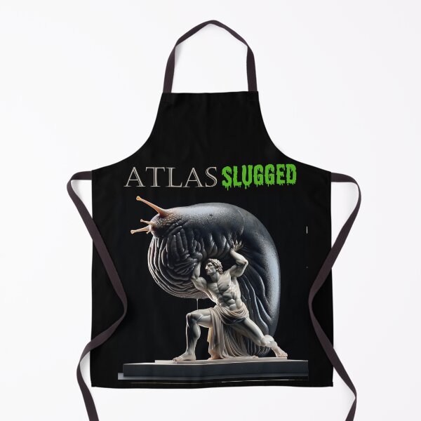 Item preview, Atlas Slugged 2 - Greek God Gets Slimed designed and sold by Matthew Kinnersly.