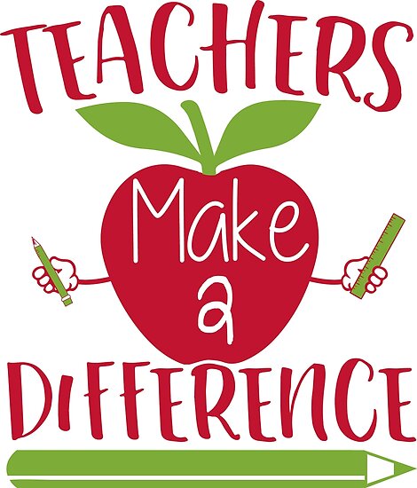 Funny Teacher Teaching Quote Teachers Make A Difference School Posters By Loveandserenity