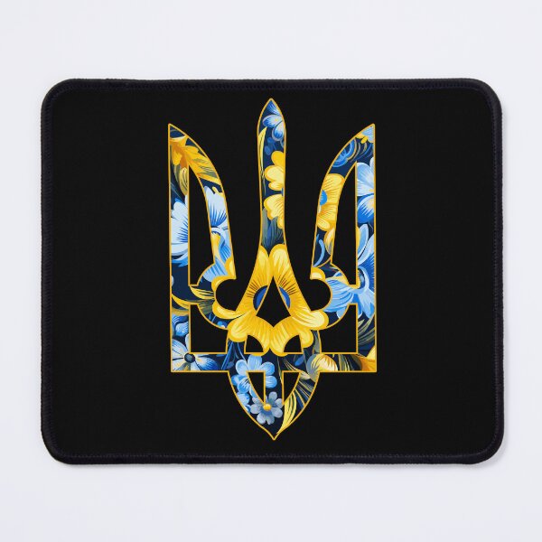 Item preview, Ukrainian Pride - The Iconic Ukrainian Coat of Arms - Trident (Tryzub) designed and sold by OptimaArt.