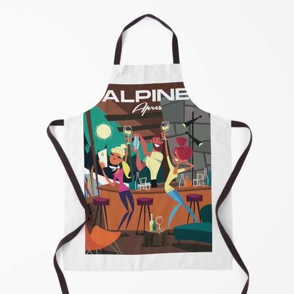 Item preview, Alpine apres poster designed and sold by Gary Godel.