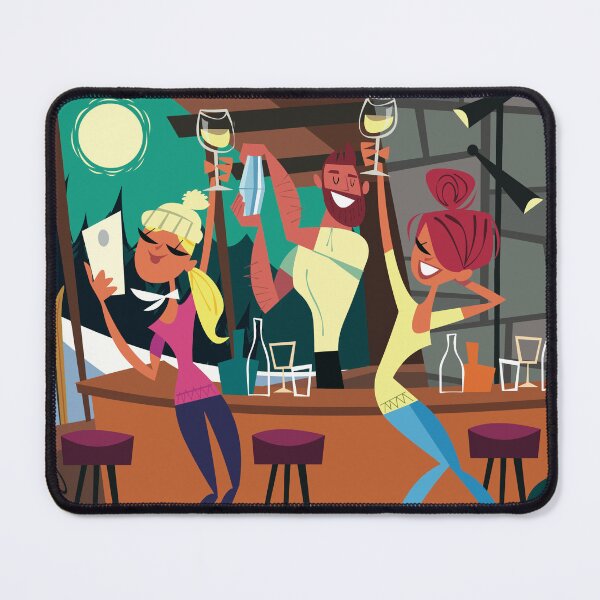 Item preview, Alpine apres poster designed and sold by GAGodel.