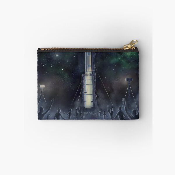 Item preview, mysterious rocket in the mist invaded by specters designed and sold by MacchabeeArt.