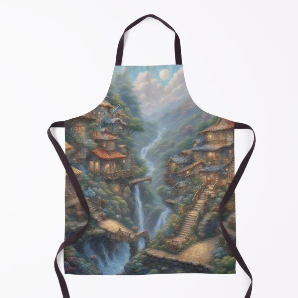Item preview, Frantic village in the woods designed and sold by Chantel Fourie.