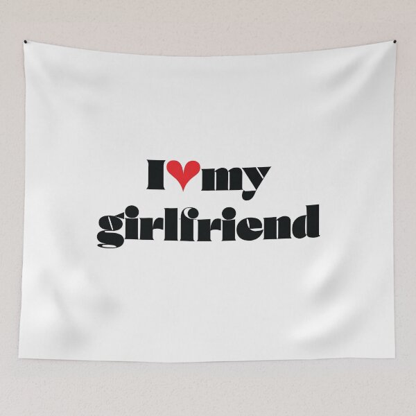 Item preview, I love my girlfriend designed and sold by SatuStudio.