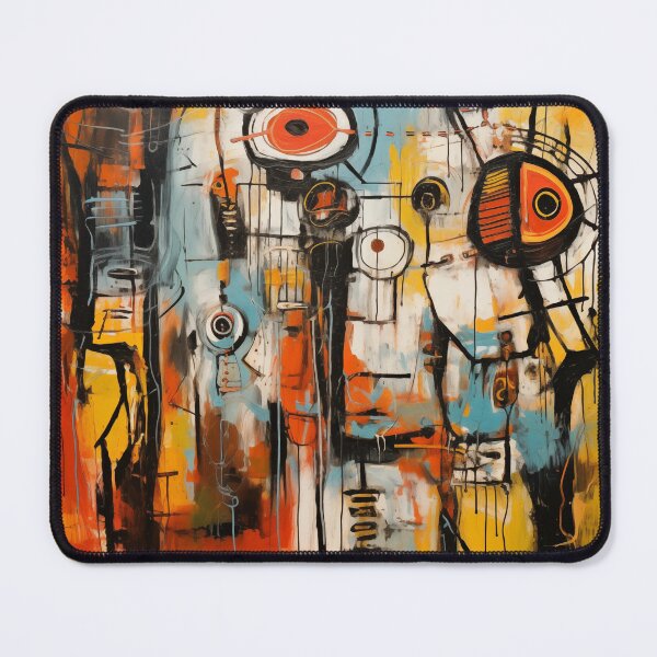 Item preview, abstract tribal painting 3 designed and sold by bfunky-visuals.