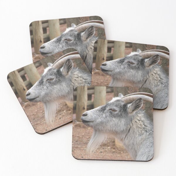 Item preview, White goat designed and sold by animal-animal.