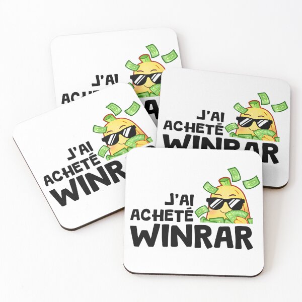 Item preview, I bought winrar B/N designed and sold by noixdecitron.