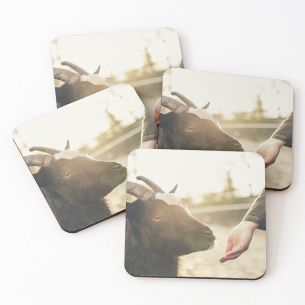 Item preview, Black goat designed and sold by animal-animal.