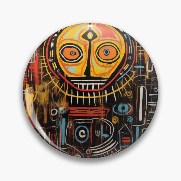 Item preview, abstract tribal painting 4 designed and sold by bfunky-visuals.
