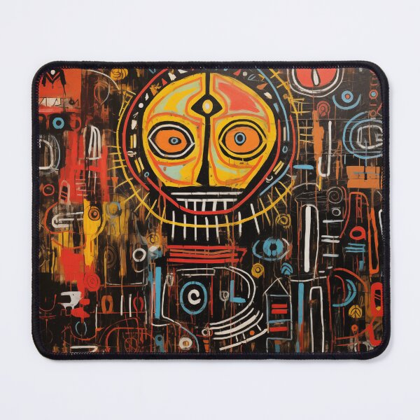 Item preview, abstract tribal painting 4 designed and sold by bfunky-visuals.