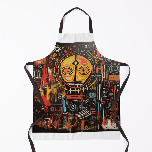 Item preview, abstract tribal painting 4 designed and sold by bfunky-visuals.