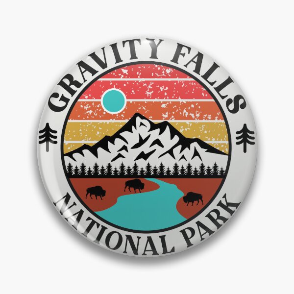 Item preview, Gravity Falls National Park-Vintage designed and sold by nature-space.