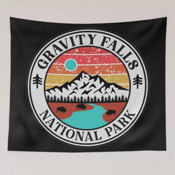Item preview, Gravity Falls National Park-Vintage designed and sold by nature-space.
