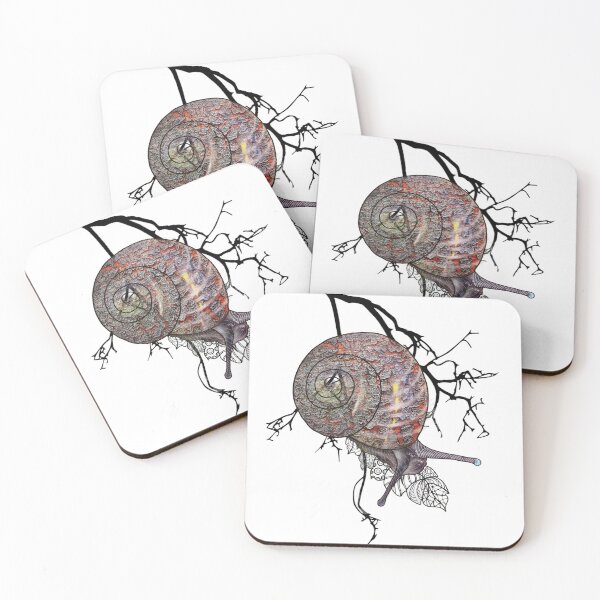 Item preview, snail on the tree designed and sold by bonjourmadame4.