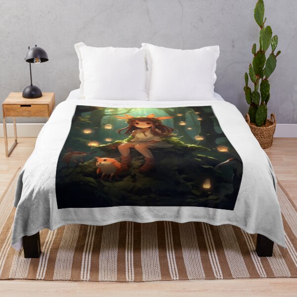 Item preview, Underwater Dreamy Anime Creatures designed and sold by Shirtastically.