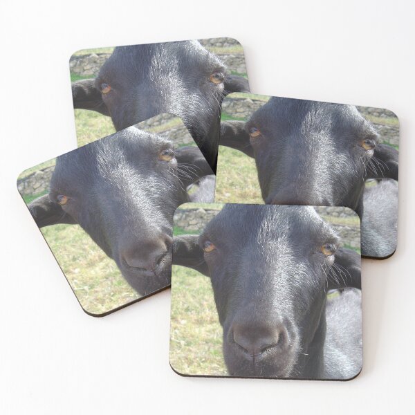 Item preview, Black goat -  funny goat designed and sold by animal-animal.
