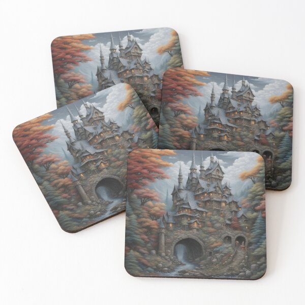 Item preview, Frantic village in the woods   designed and sold by Chantel Fourie.