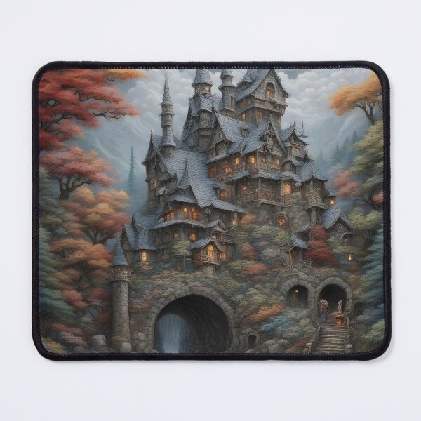 Item preview, Frantic village in the woods   designed and sold by Chantel Fourie.