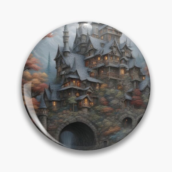Item preview, Frantic village in the woods   designed and sold by Chantel Fourie.