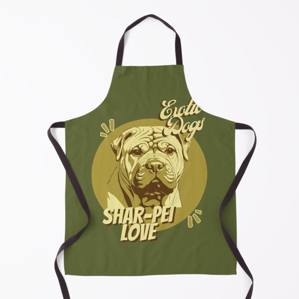 Item preview, Shar Pei - Exotic Dogs Collection (Olive) - TORODU designed and sold by torodu.