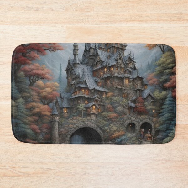 Item preview, Frantic village in the woods   designed and sold by Chantel Fourie.